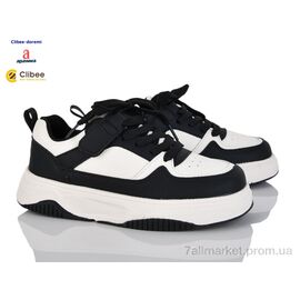 Кросівки дитячі модні Весна/осінь TC931P black (6 пар р.32-37) "Clibee-Doremi" недорого оптом від прямого постачальника