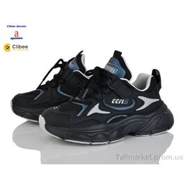 Кросівки дитячі модні Весна/осінь G1831P black (6 пар р.32-37) "Clibee-Doremi" недорого оптом від прямого постачальника