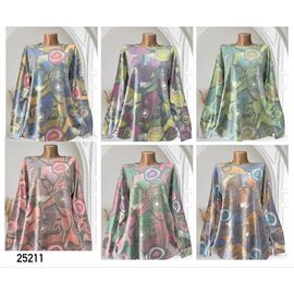 Фотография Свитер женский 25211 mint р.48-54 "Elena&Vika" недорого оптом от прямого поставщика