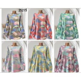 Фотография Свитер женский 25215 green р.48-54 "Elena&Vika" недорого оптом от прямого поставщика