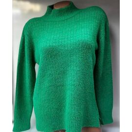 Фотография Свитер женский 26358 green р.46-52 "Elena&Vika" недорого оптом от прямого поставщика