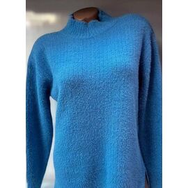 Фотография Свитер женский 26358 l.blue р.46-52 "Elena&Vika" недорого оптом от прямого поставщика
