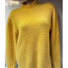 Фотография Свитер женский 26358 yellow р.46-52 "Elena&Vika" недорого оптом от прямого поставщика