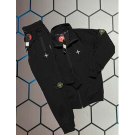 Фотография Костюм спортивный мужской 4984 black р.S-2XL "Alex Clothes" недорого оптом от прямого поставщика