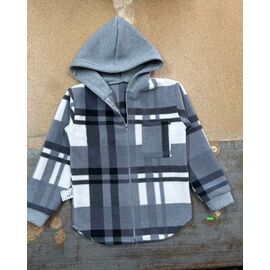 Сорочка дитяча унісекс PR440 grey р.6-9 "Proschenko" недорого оптом від прямого постачальника