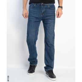 Фотография Джинсы мужские 1139 blue р.32-38 "Basanjiu" недорого оптом от прямого поставщика