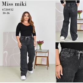 Фотография Джинсы женские 6720 grey р.30-36 "Basanjiu" недорого оптом от прямого поставщика