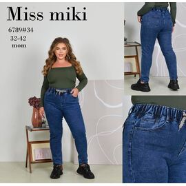 Джинси жіночі 6789 blue р.32-42 "Basanjiu" недорого оптом від прямого постачальника