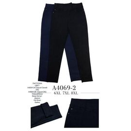 Фотография Джинсы утеплённые женские A4069-2 mix р.6XL-8XL "ZERO" недорого оптом от прямого поставщика