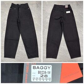 Фотография Джинсы женские 0235-1 black р.28-33 "Relucky" недорого оптом от прямого поставщика