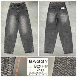 Фотография Джинсы женские 0247-1 grey р.28-33 "Relucky" недорого оптом от прямого поставщика