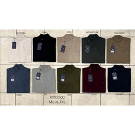 Светр чоловічий 2500 beige р.M-2XL "Vip Stendo" недорого оптом від прямого постачальника