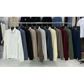 Светр чоловічий 71161 yellow р.3XL-6XL "Vip Stendo" недорого оптом від прямого постачальника