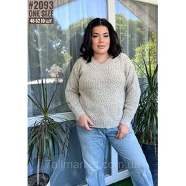 Фотография Свитер из разноцветной нити в универсальном размере 46-52 "PARTNERS" недорого от прямого поставщика