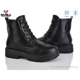 Черевики жіночі стильні Зима M387 (8 пар р.37-42) "SUBA" недорого оптом від прямого постачальника