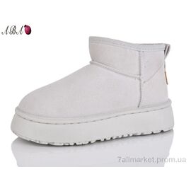 Уггі жіночі утеплені Зима F823 (8 пар р.36-41) "Aba" недорого оптом від прямого постачальника