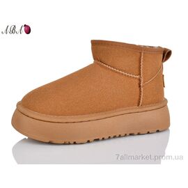 Уггі жіночі утеплені Зима F824 (8 пар р.36-41) "Aba" недорого оптом від прямого постачальника