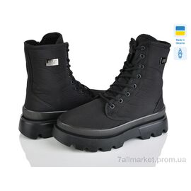 Черевики жіночі стильні Зима 5402 чорний (6 пар р.37-41) "Paolla" недорого оптом від прямого постачальника