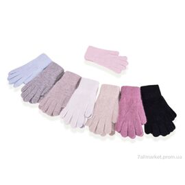 Фотография Перчатки женские Зима 7007 mix (12 шт. р.сетка One size) "CAP" недорого оптом от прямого поставщика