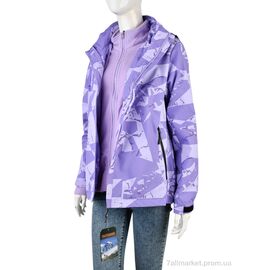 Куртка жіноча Зима 4195-W6200-5 violet (4 шт. р.сіткаL-3XL) "Мир" недорого оптом від прямого постачальника
