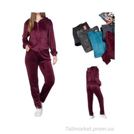 Спортивний костюм жіночий Весна/осінь 9135 (6 шт. р.сіткаM-3XL) "Massmag" недорого оптом від прямого постачальника