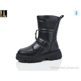 Чоботи дитячі красиві Зима A176-1 (8 пар р.32-37) "Lilin" недорого оптом від прямого постачальника