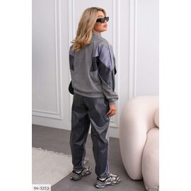 Фотография Женский костюм кофта с брюками на резнике большие размеры р.46-48;50-52;54-56;58-60;62-64 "VLADA" купить недорого от прямого поставщика