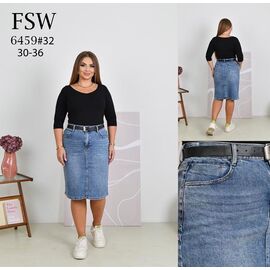 Спідниця жіноча 6459 l.blue р.30-36 "Ruxa" недорого оптом від прямого постачальника