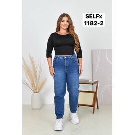 Фотография Джинсы женские 1182-2 blue р.30-36 "Ruxa" недорого оптом от прямого поставщика