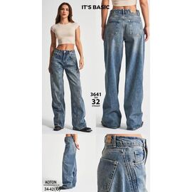 Фотография Джинсы женские 3641-2-70 blue р.34-42 "Ruxa" недорого оптом от прямого поставщика