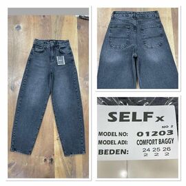 Джинси жіночі 1203-2 d.grey р.24-26 "Ruxa" недорого оптом від прямого постачальника