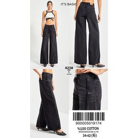 Джинси жіночі 4238-2-1 black р.34-42 "Ruxa" недорого оптом від прямого постачальника