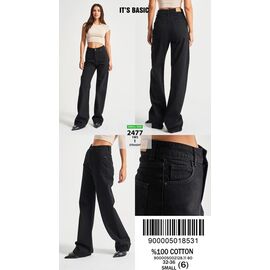 Джинси жіночі 2477-1-1 black р.32-36 "Ruxa" недорого оптом від прямого постачальника