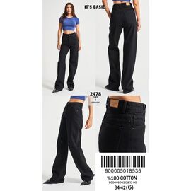 Джинси жіночі 2478-1-1 black р.34-42 "Ruxa" недорого оптом від прямого постачальника