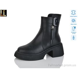 Фотография Ботинки женские стильные зима L-L991-1 (6 пар р.36-40) "Lilin" недорого оптом от прямого поставщика