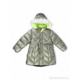 Фотография Куртка детская Зима HY21-57 (09399) green (6 шт. р.сетка 10-12) "Obuvok" недорого оптом от прямого поставщика