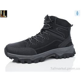 Фотография Ботинки мужские стильные зима PT4010-1 (8 пар р.41-45) "Lilin" недорого оптом от прямого поставщика