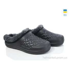 Калоші жіночі Весна/осінь L8 чорний (6 пар р.36-41) "Vladimir" недорого оптом від прямого постачальника