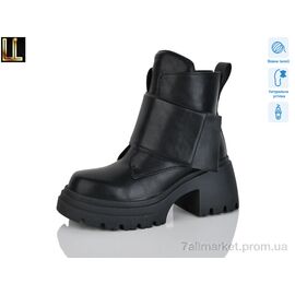 Фотография Ботинки женские стильные зима L-CA972-1 (6 пар р.36-40) "Lilin" недорого оптом от прямого поставщика