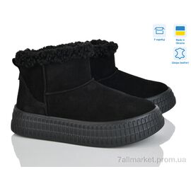 Фотография Угги женские утепленные зима YV8 чорний (6 пар р.36-41) "Stella" недорого оптом от прямого поставщика
