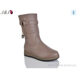 Чоботи жіночі зручні Зима 103-2 (8 пар р.37-42) "Aba" недорого оптом від прямого постачальника