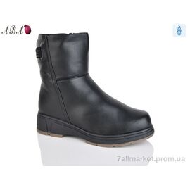 Фотография Ботинки женские стильные зима 605-1 (8 пар р.37-42) "Aba" недорого оптом от прямого поставщика