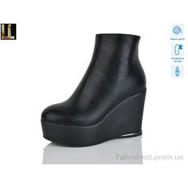 Фотография Ботинки женские стильные зима L-CA973-1 (6 пар р.36-40) "Lilin" недорого оптом от прямого поставщика