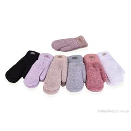 Фотография Варежки для женщин Зима 7278 mix (12 шт. р.сетка 6,5-8,5) "KUINH" недорого оптом от прямого поставщика