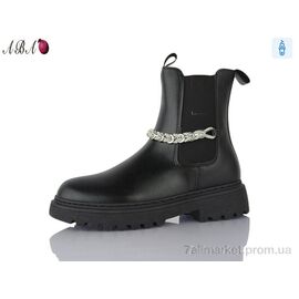 Фотография Ботинки женские стильные Весна/осень 25-19 (6 пар р.36-41) "Aba" недорого оптом от прямого поставщика