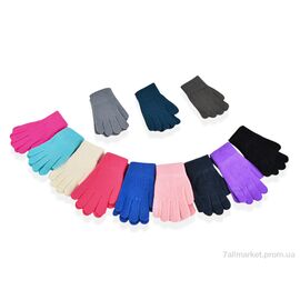 Фотография Перчатки для детей Зима 2048S mix (12 шт. р.сетка 2-3) "KUINH" недорого оптом от прямого поставщика