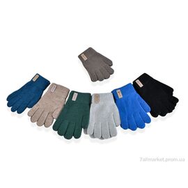 Фотография Перчатки для детей Зима 2729 mix (12 шт. р.сетка 1-3) "KUINH" недорого оптом от прямого поставщика