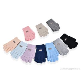Фотография Перчатки для детей Зима 1596S mix (12 шт. р.сетка 2-5) "KUINH" недорого оптом от прямого поставщика