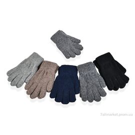 Фотография Перчатки для детей Зима 1366M mix (12 шт. р.сетка 13-15) "KUINH" недорого оптом от прямого поставщика