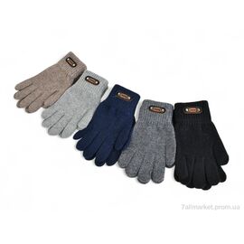 Фотография Перчатки для детей Зима 2319M mix (12 шт. р.сетка 7-10) "KUINH" недорого оптом от прямого поставщика